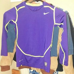 Nike Purple Spandex Shirt
